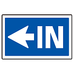 下部標識 ←IN (サインタワー同時購入用) (887-741L)