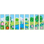 仮囲い用ワイドシート 9枚1セット