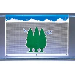 バリケード用 風抜けメッシュ標識(ジョイシート)