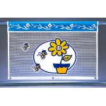 バリケード用 風抜けメッシュ標識(ジョイシート)