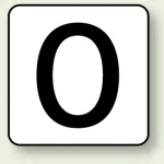 JIS安全表示ステッカー 数字表示(10枚1組)