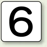 JIS安全表示ステッカー 数字表示(10枚1組)