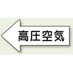 JIS配管識別方向矢印ステッカー(10枚1組)