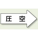 JIS配管識別方向矢印ステッカー(10枚1組)