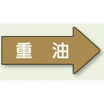 JIS配管識別方向矢印ステッカー(10枚1組)