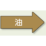 JIS配管識別方向矢印ステッカー(10枚1組)