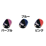 小判箸置 麻の葉 ブルー(W08628)