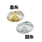 硝子豆箸置 金糸(W08818)