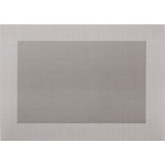 洗える樹脂マット(フレーム柄) シルバー(W14267)