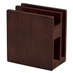 SC 木製ナプキン&メニュースタンド ブラウン(W15277)