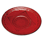 4.0布張見付茶托 (W16154)