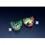 珍味篭 三つ葉 茶(W22501)