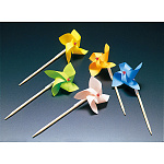 風車飾り (50本入) (W25240)