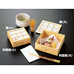 ひのき透かし(ひょうたん) 料理箱(小)(W27233)