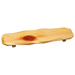 檜・紅節はつり盛台 (細) (W30380)