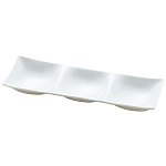 白磁・凛 三つ仕切り(W32264)