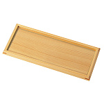 ひのき前菜皿 (ガラス付) 小(W38474)