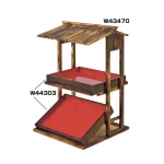 卓上演出販売台 片面(数奇屋焼仕上) (W43470)