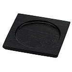 WM コースター ブラック(W50633)