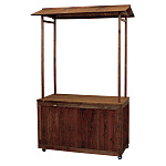 屋台風販売台 ブレイ君 染色塗装 【受注生産品】(W52656)