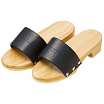 サンダル ナチュラル (黒) 小(W60195)