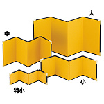 4曲ミニ金屏風 小(W64204)