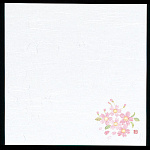 4寸雲竜敷紙(100枚入) さくら(W64822)