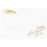 尺1お手元まっと 花景色 (100枚入) 桜(W64962)