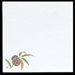 4寸雲竜敷紙(100枚入) くり(W65001)