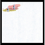 四季耐油天紙(小)鶴 (100枚入) (W65013)