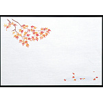 尺3雲竜和紙懐石まっと 枯淡 (100枚入) 紅葉(W65205)