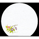 尺3半月雲竜和紙懐石まっと 枯淡 (100枚入) 朝顔(W65213)