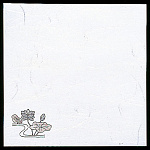 4寸雲竜敷紙 はす (100枚入) (W65287)