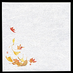 新・濡れ奉書紙 (100枚入) 落葉(W65407)