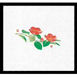 遠赤保鮮紙(大)(100枚入) 椿(W65499)