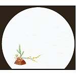 尺3半月雲竜和紙懐石まっと 枯淡 (100枚入) 松(W68201)