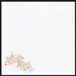 4寸四季彩雲竜敷紙 (100枚入) 桜(W68805)