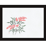 四季彩鮮度保持紙(100枚入) 南天(W69019)