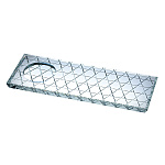 クリスタル切子プレート のぞき付(W08549)