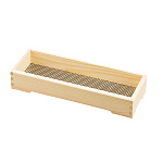 桧 シャンプー台(ステンレスメッシュ) (W12424)