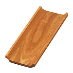 U型オシボリ皿(クリアー) 欅(クリアー)(W16204)