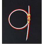 水引重箱飾り・紅白輪のし 朱 (W26033)