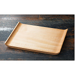 栃・9寸吹上長角皿(クリア) (W38025)