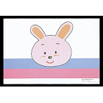 尺3お子様まっと(100枚入) うさぎ(W65081)