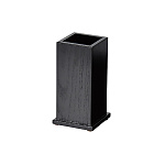 スリム箸立 ブラック(W15525)