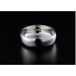 ステンレス槌目 浅型丸ミニ鉢(W23996)