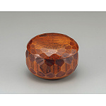 摺り漆木製飯器(蓋付) 中(W25783)