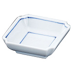 角小皿 細筋(W26567)