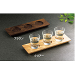 タモ・三ツ穴プレート クリアー(W32444)