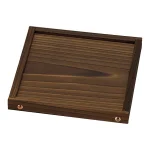 焼杉箱型鍋敷 小(W08420)